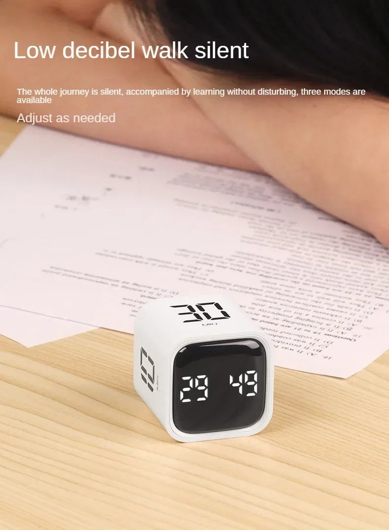Productivity Cube Timer Flipping LED Display