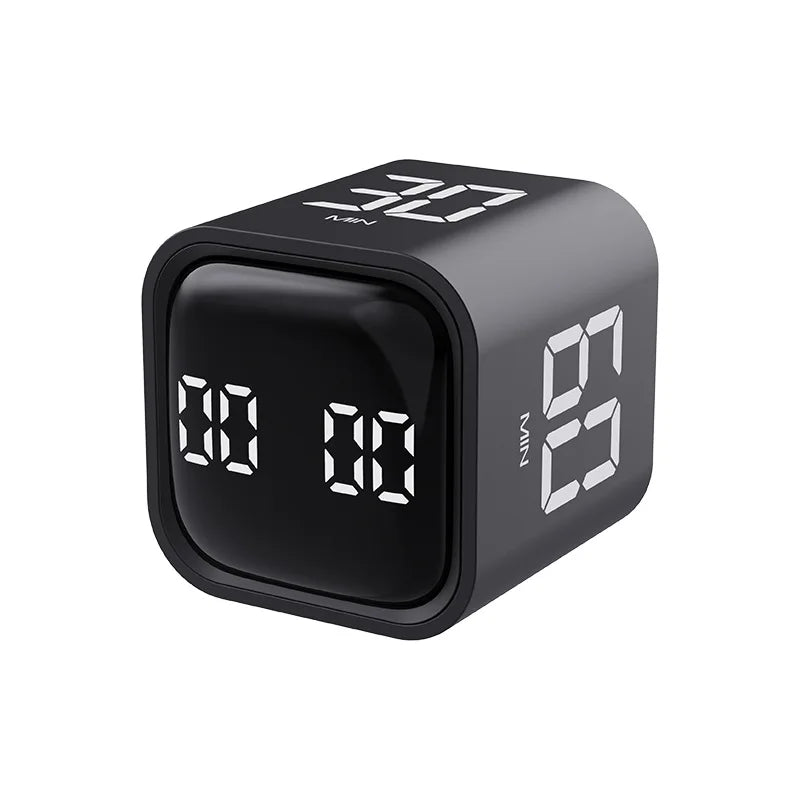 Productivity Cube Timer Flipping LED Display