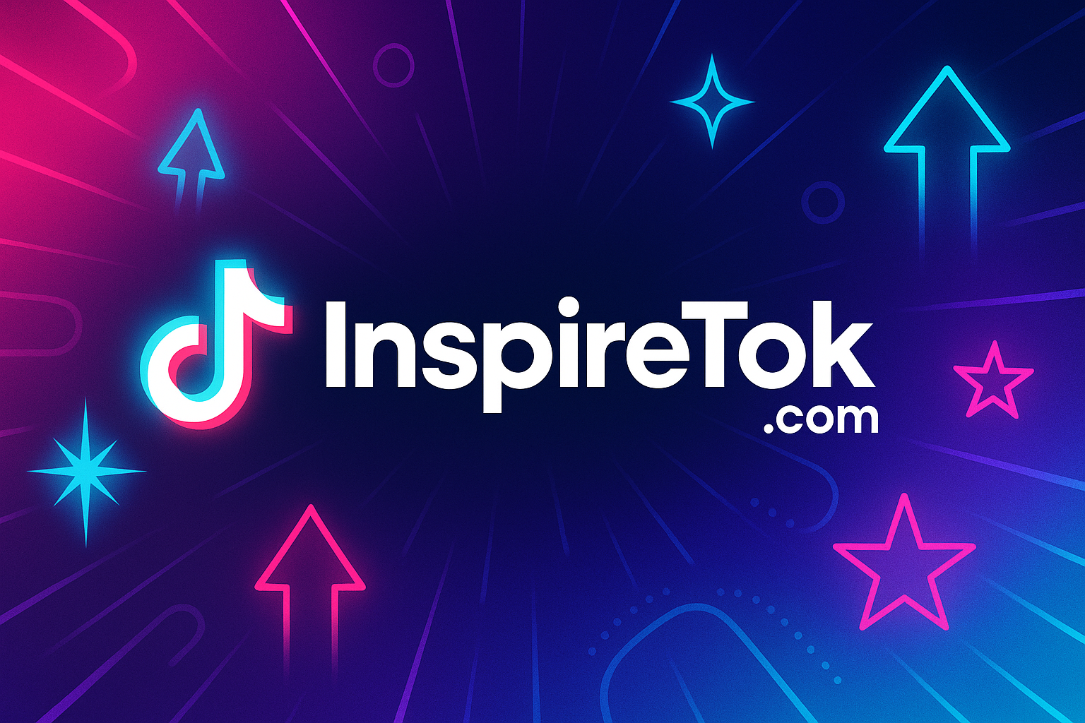 tiktok inspired hero image for the brand InspireTok.com
